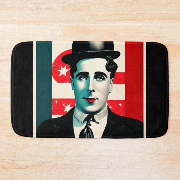 Item preview, Spoof Vintage Charlie Chaplin Film Movie Poster designed and sold by KALEIDOSCOPE UK.