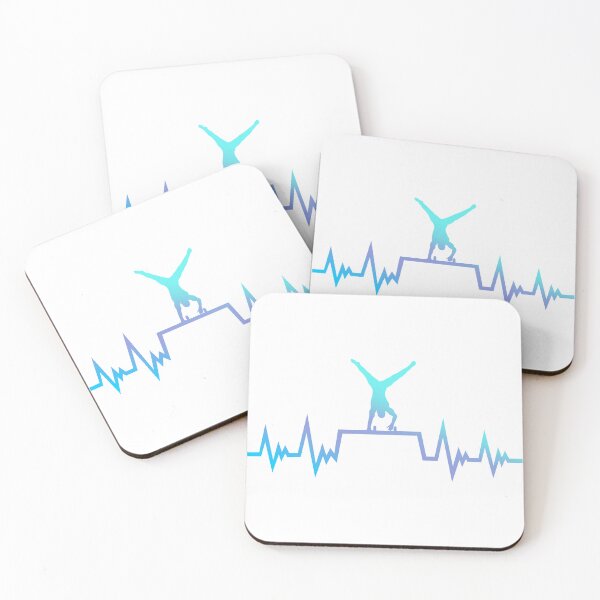 Item preview, Kopie von Kopie von Kopie von Gymnastics Heartbeat ECG designed and sold by claudiasartwork.