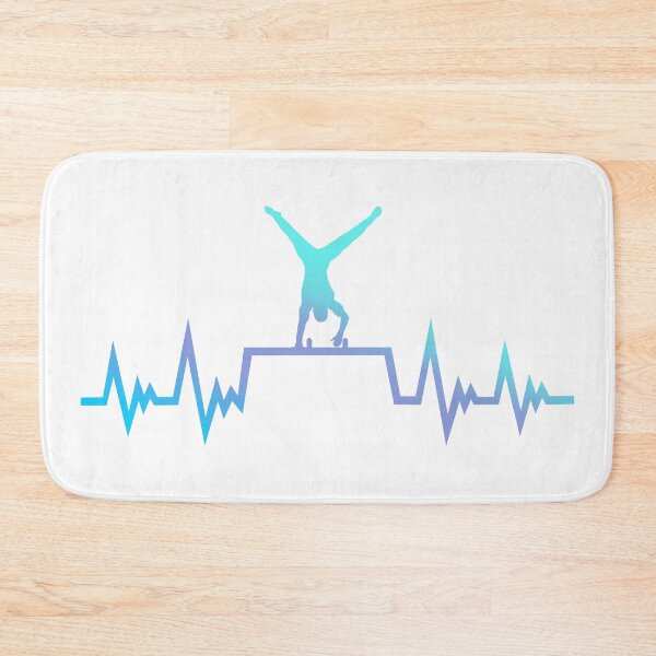Item preview, Kopie von Kopie von Kopie von Gymnastics Heartbeat ECG designed and sold by claudiasartwork.