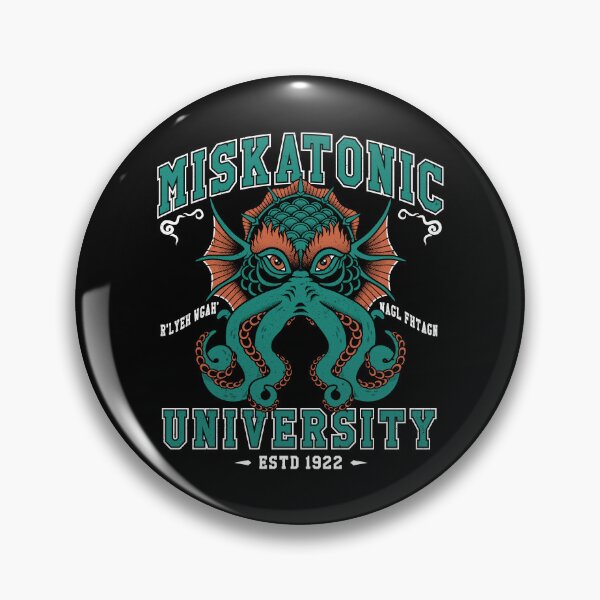 Item preview, Miskatonic University - Vintage Distressed College - Green Cthulhu designed and sold by Nemons.