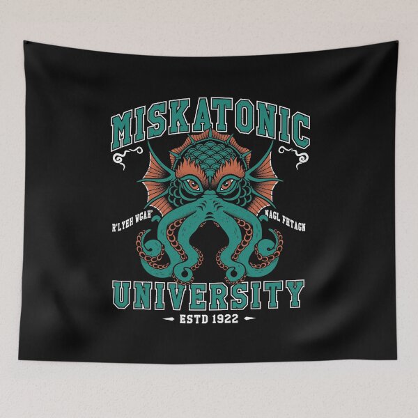 Item preview, Miskatonic University - Vintage Distressed College - Green Cthulhu designed and sold by Nemons.