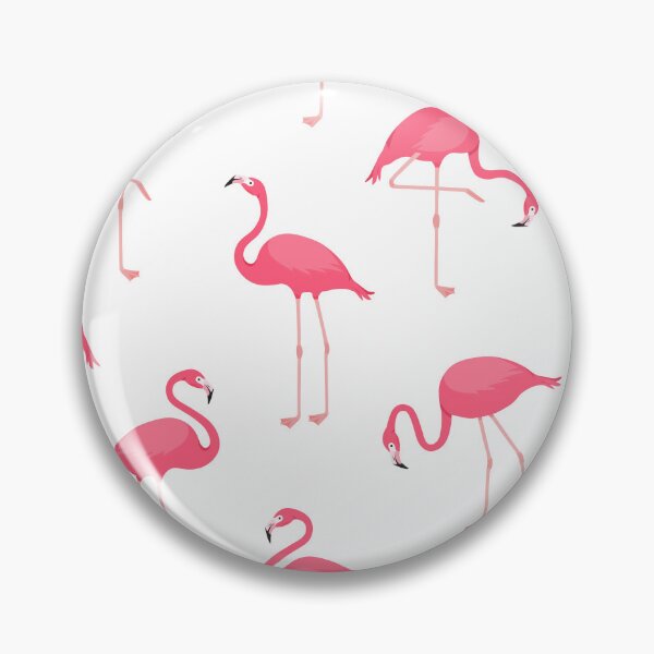 Item preview, Pink Flamingo Pattern designed and sold by KatsCanvas.