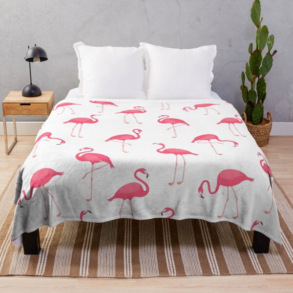 Item preview, Pink Flamingo Pattern designed and sold by KatsCanvas.