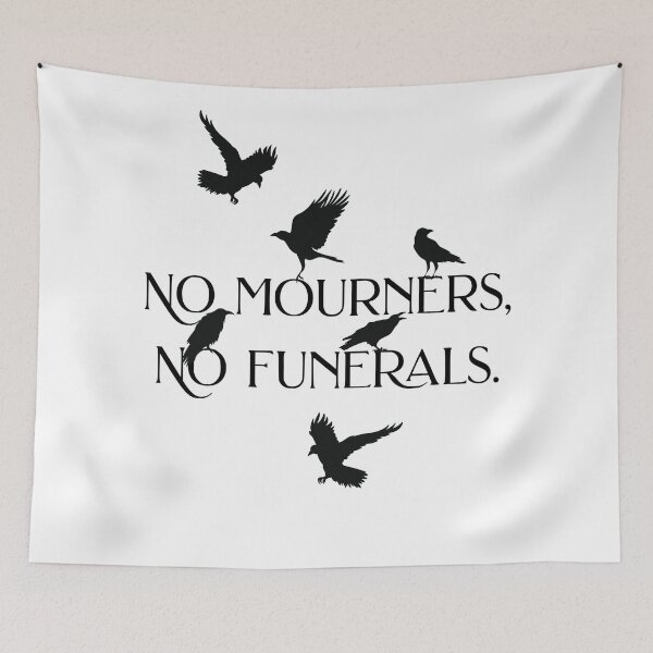 Item preview, No mourners, no funerals designed and sold by addict2reading.
