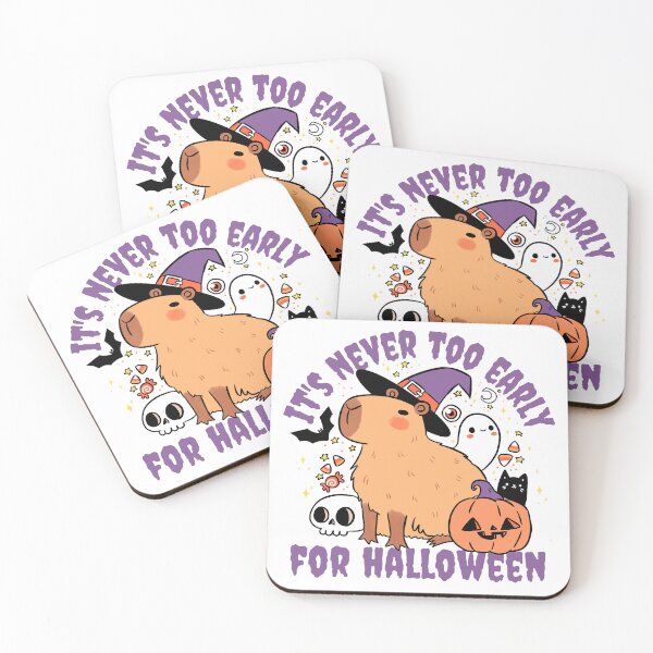 Item preview, Capybara Halloween funny Halloween quote  designed and sold by Yarafantasyart.