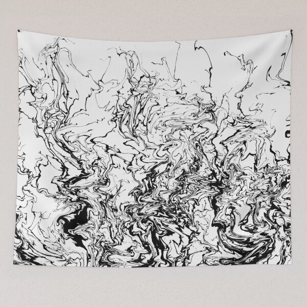 Item preview, Design 80 black & white abstract designed and sold by artbylucie.