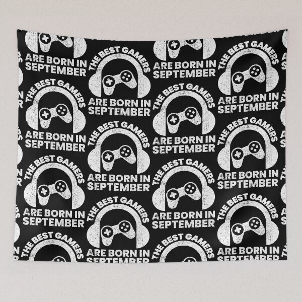 Item preview, The Best Gamers Are Born In September Gamer Birthday idea designed and sold by FNStuff.