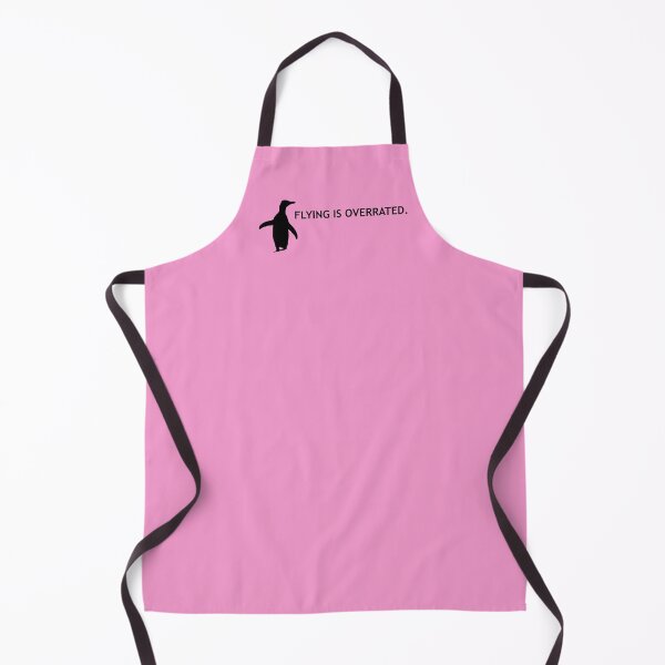 Artikelvorschau, Flying is Overrated Hoiho Penguin (Pink #F699CD background) entworfen und verkauft von SBPenguins.