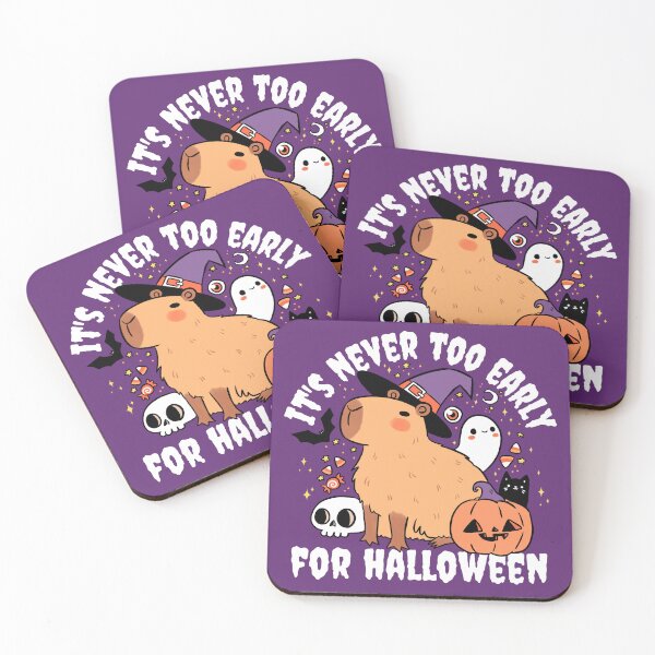 Item preview, Capybara Halloween funny Halloween quote  designed and sold by Yarafantasyart.