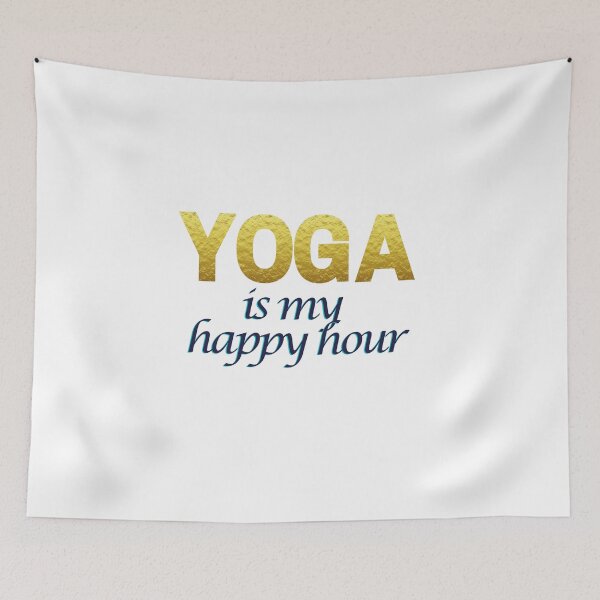 Item preview, Yoga - My Happy Hour: Unwind and De-stress with this Fun and Vibrant Design designed and sold by Katedesignz.