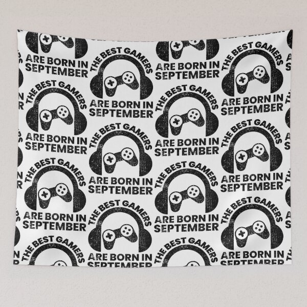 Item preview, The Best Gamers Are Born In September Gamer Birthday idea designed and sold by FNStuff.