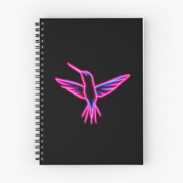 Item preview, Neon hummingbird designed and sold by TheScruffyGoose.