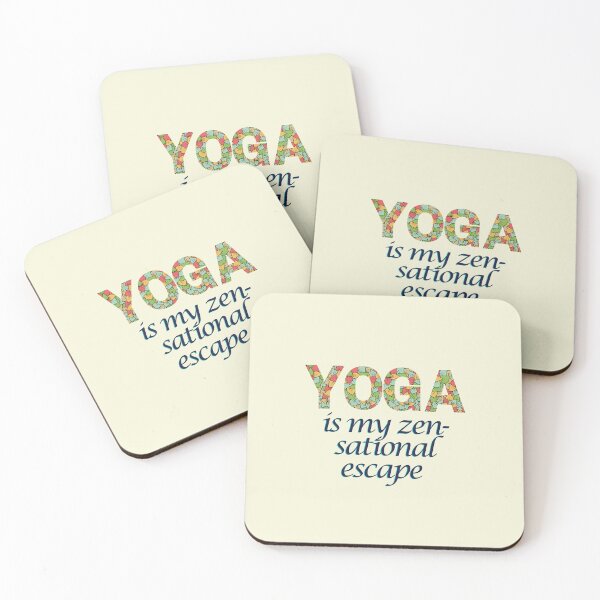 Item preview, Yoga - My Zen-sational Escape Find Your Inner Peace and Serenity with this Calming Design designed and sold by Katedesignz.