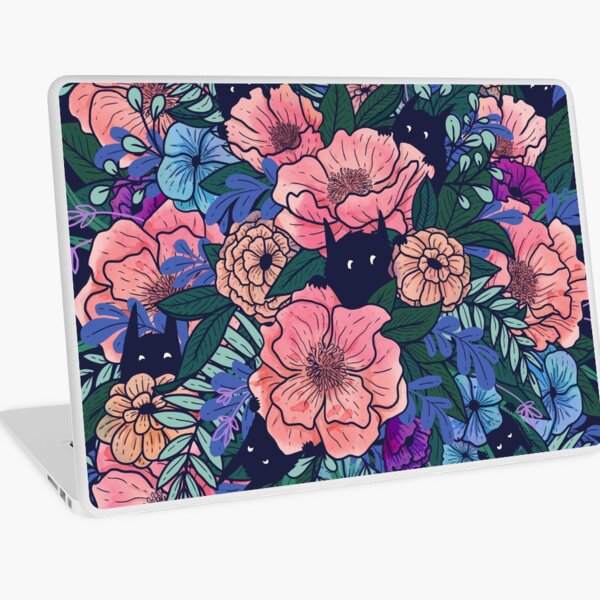 Aperçu de l'œuvre Fleurs sauvages (sur bleu) créée et vendue par littleclyde.