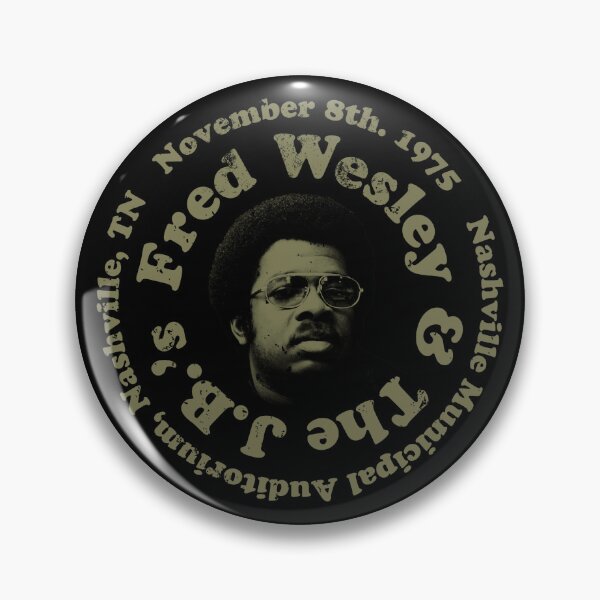 Item preview, Fred Wesley and the J.B.'s live in 1975 designed and sold by Lick-Design.