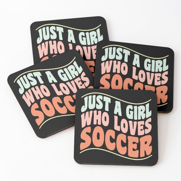 Item preview, Just a Girl Who Loves Soccer designed and sold by GaryDobson.