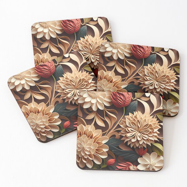Item preview, Floral Pattern 3D Digital designed and sold by MTJ-Mushrooms.