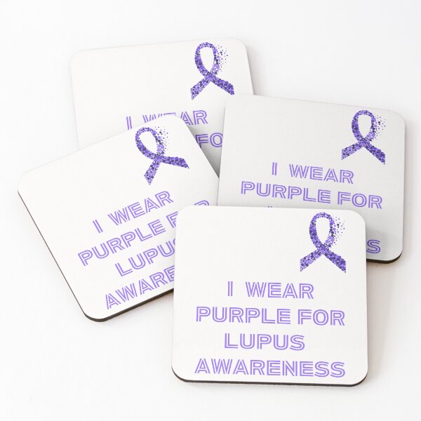 Item preview, I Wear Purple For Lupus Awareness designed and sold by Simo0455.