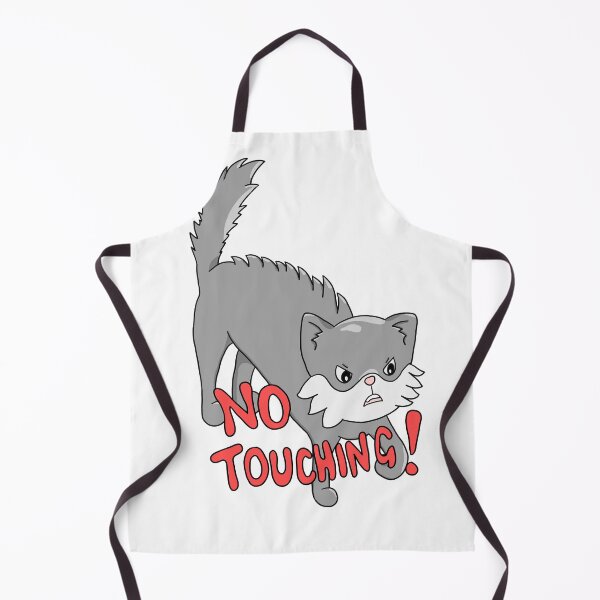 Item preview, No Touching Angry Cat designed and sold by shysnail.