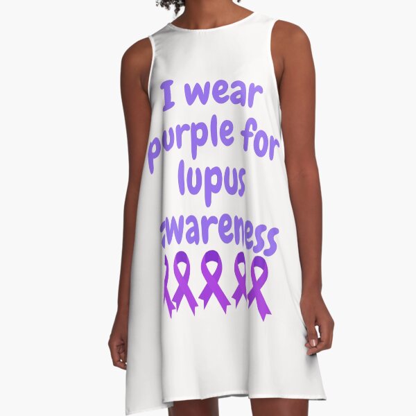 Artikel-Vorschau von I Wear Purple For Lupus Awareness, designt und verkauft von Simo0455.