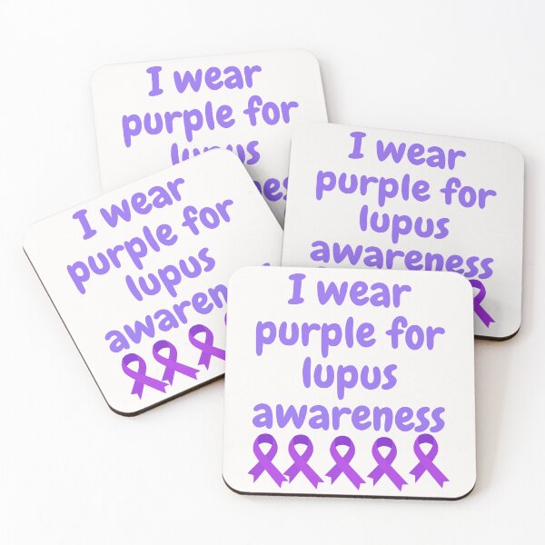 Item preview, I Wear Purple For Lupus Awareness designed and sold by Simo0455.