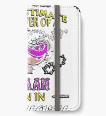 Never Underestimate the Power of a Woman Born in January iPhone Wallet/Case/Skin