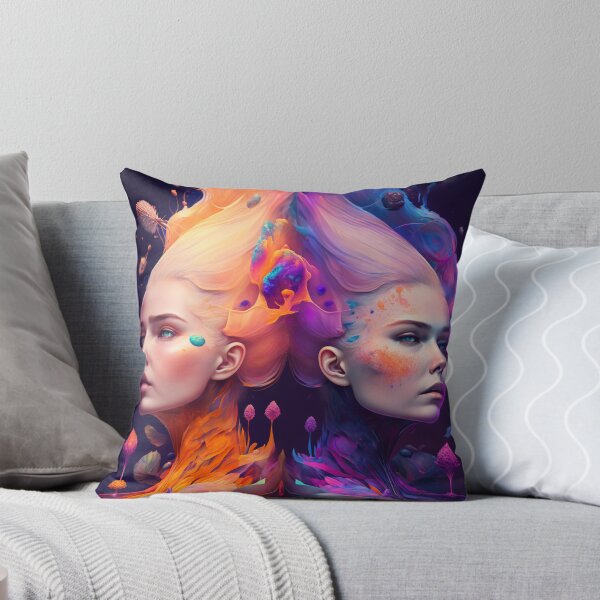 Item preview, Chroma Queens: Women's Futuristic Color Mastery designed and sold by ThreadGallery.