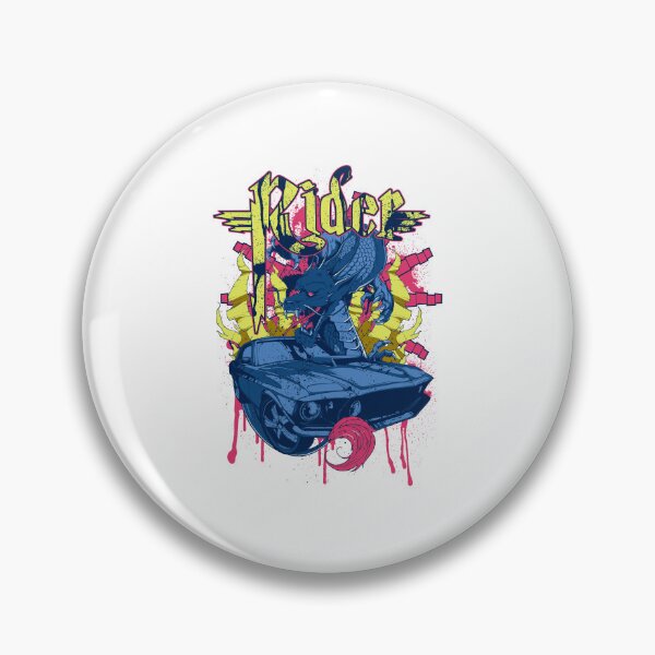 Item preview, Rider Cobra car Illustration designed and sold by Gile-Shop.