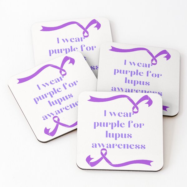 Item preview, I Wear Purple For Lupus Awareness designed and sold by Simo0455.