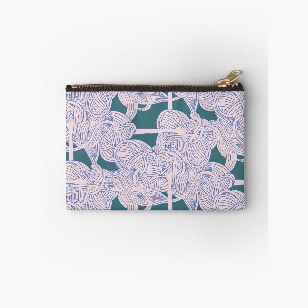 Item preview, Pink and blue pasta - green background designed and sold by LucyFaulke.