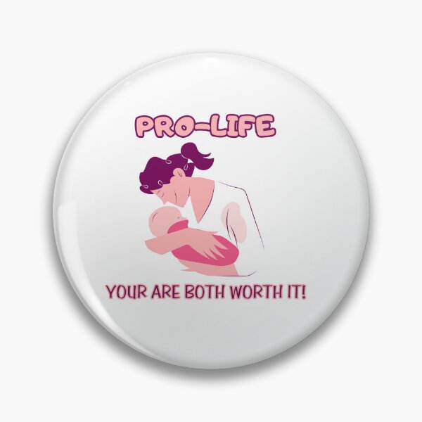 Item preview, PRO-LIFE WITH BABY AND MOTHER designed and sold by CyberVinnie.