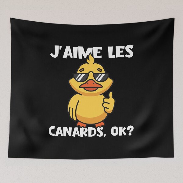 Aperçu de l'œuvre J'aime Canards Cadeau Elevage de Canards Éleveurs de Canards créée et vendue par Lenny Stahl.