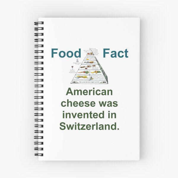 Item preview, American Cheese Was Invented - Food Fact designed and sold by CrankyOldDude.