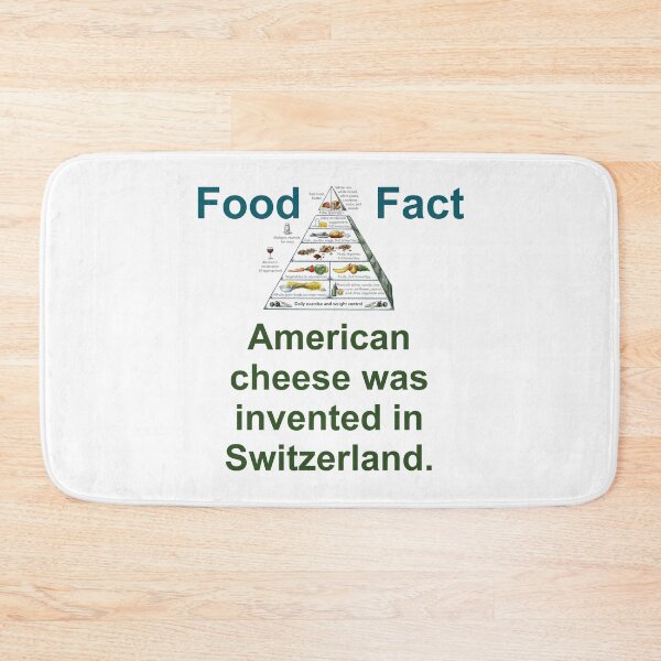 Item preview, American Cheese Was Invented - Food Fact designed and sold by CrankyOldDude.