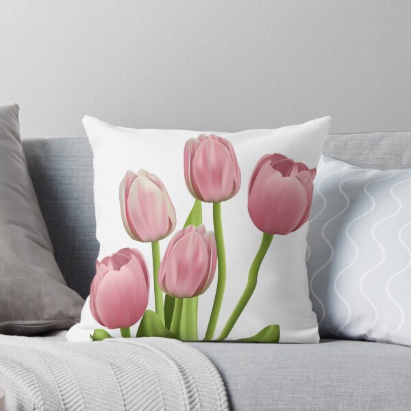 Artikelvorschau, Blumenstrauß aus rosa Tulpen entworfen und verkauft von CPP-Design.
