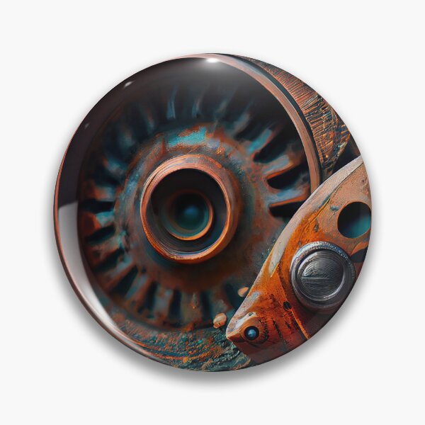 Item preview, Oxidized Metal blue green Copper Patina designed and sold by Viktor Rolya.