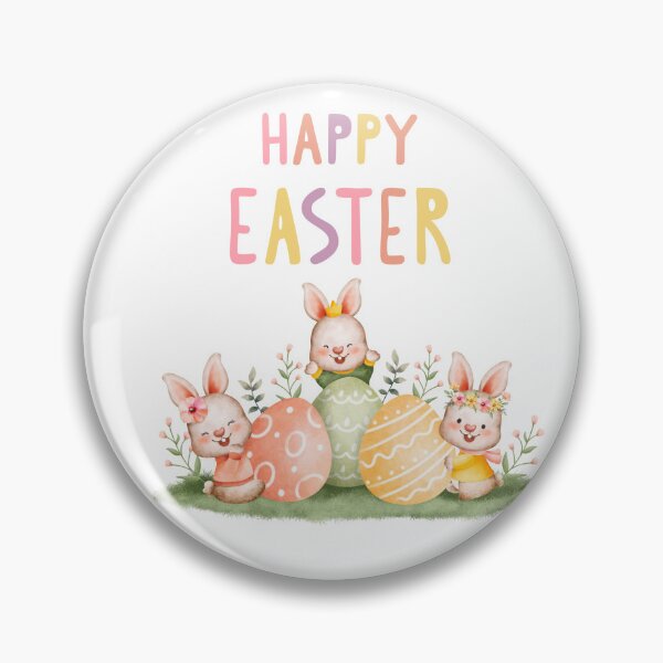 Item preview, Happy Easter cute bunnies designed and sold by GJ-Creations.