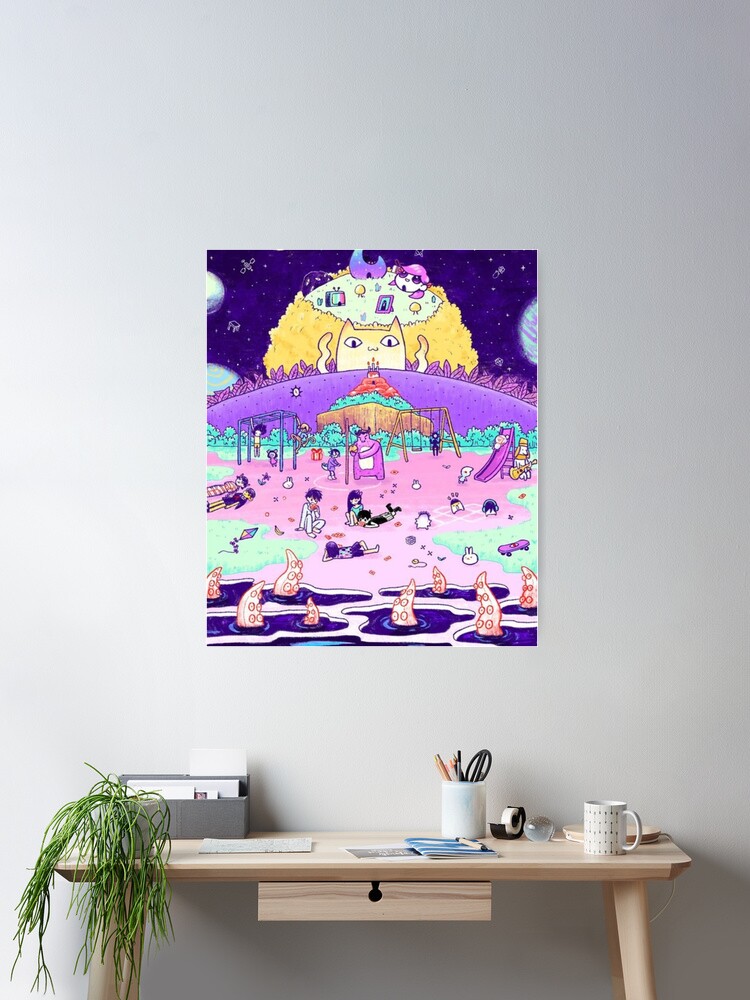 ⭐︎新品未開封　OMORI Lamp Room オモリ アートワーク　ポスター LAMP ROOM Poster – OMOCAT