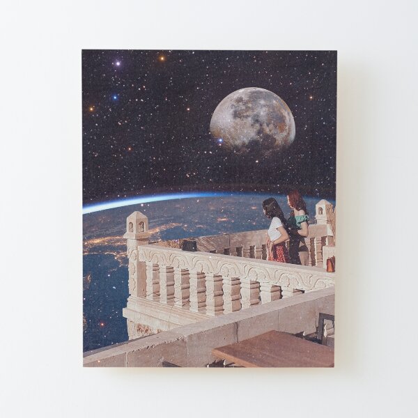 Surreal Views Wood Mounted Print