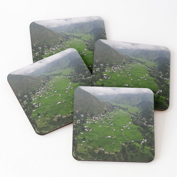 Item preview, Rice Fields of Leepa Valley Mountains designed and sold by GoghGetta.
