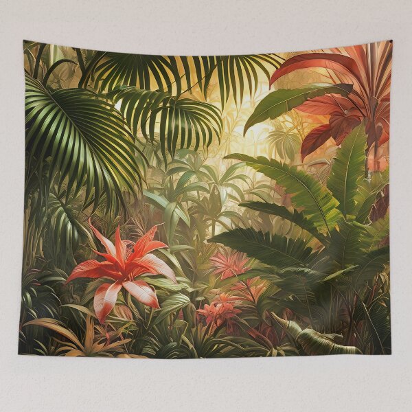 Item preview, A tropical jungle.  (For the bathroom, bedroom, or the garden.) designed and sold by UncleQuentin.