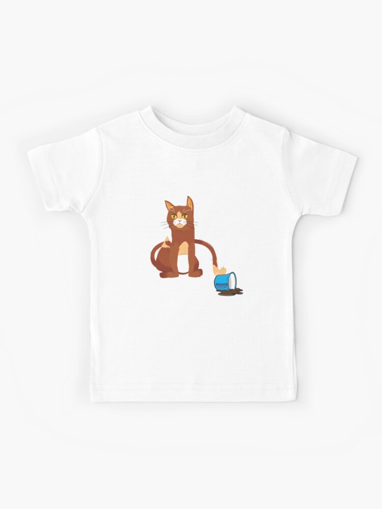 Tee-shirt T-shirt Chat Avec Chaton Diamant Ros