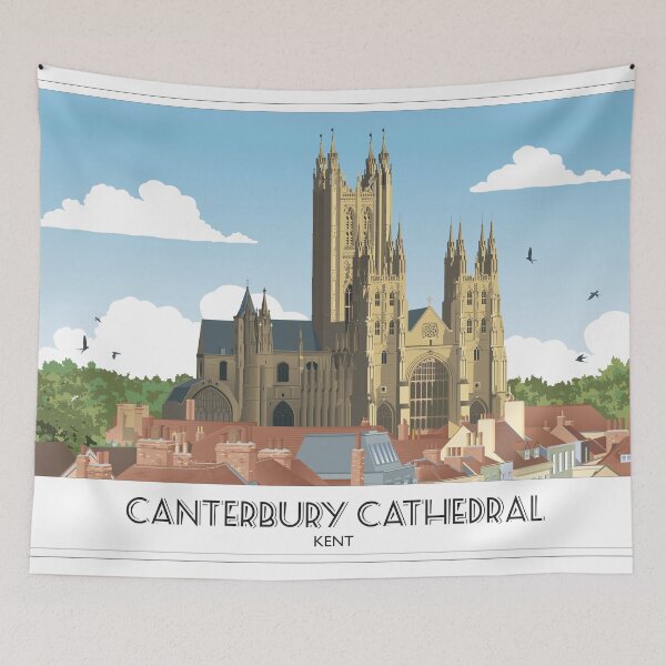 Item preview, Catedral de Canterbury designed and sold by CanterburyArt.