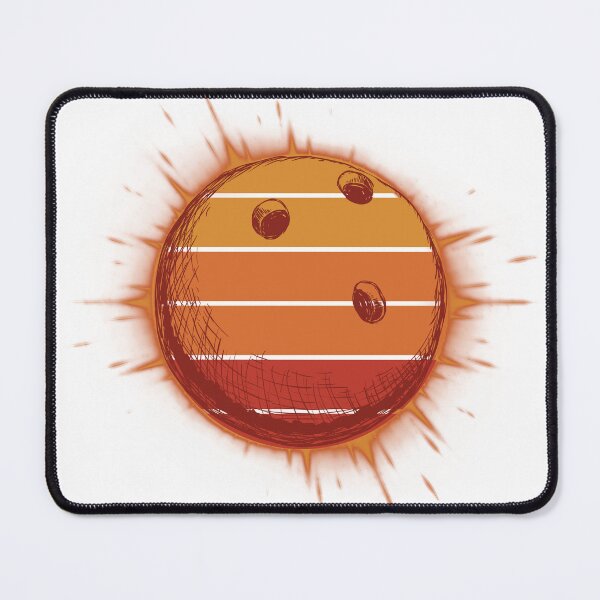 Item preview, Bowling Ball Retro Sunset Splatter designed and sold by Print-A-Joke.