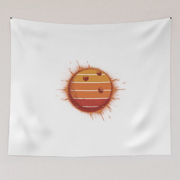 Item preview, Bowling Ball Retro Sunset Splatter designed and sold by Print-A-Joke.