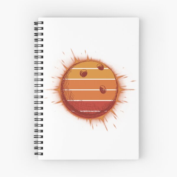 Item preview, Bowling Ball Retro Sunset Splatter designed and sold by Print-A-Joke.