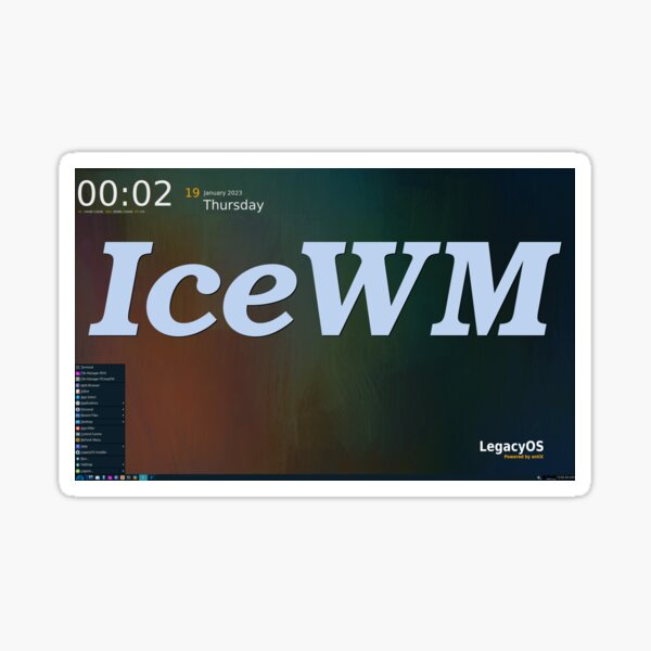 IceWM legacy Sticker