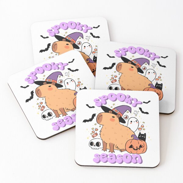 Item preview, Capybara Halloween spooky season  designed and sold by Yarafantasyart.