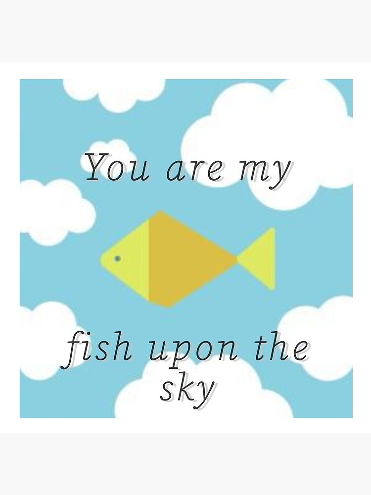 FISH UPON THE SKY Tシャツ PONDPHUWIN　GMMTV FISH UPON THE SKY T-SHIRT | เสื้อยืดปลาบนฟ้า