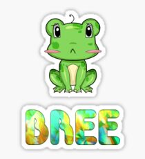 Bree Frog Sticker